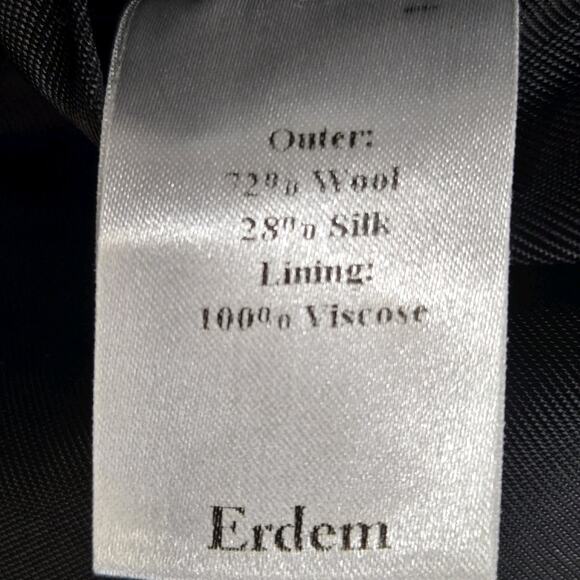 Erdem Midi Dress Womens 4 US Embroiderd Colorful Bolero Designer Runway England - Picture 8 of 11